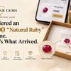 ₹800 natural ruby online: expectation vs reality | Tushar Gems