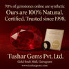 Why authentic gemstones matter - Tushar Gems