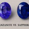 Tanzanite vs Blue Sapphire - Tushar Gems