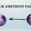 Amethyst ring fading - Tushar Gems