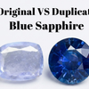 How to Identify a Real Blue Sapphire : Original VS Fake Blue Sapphire Stone