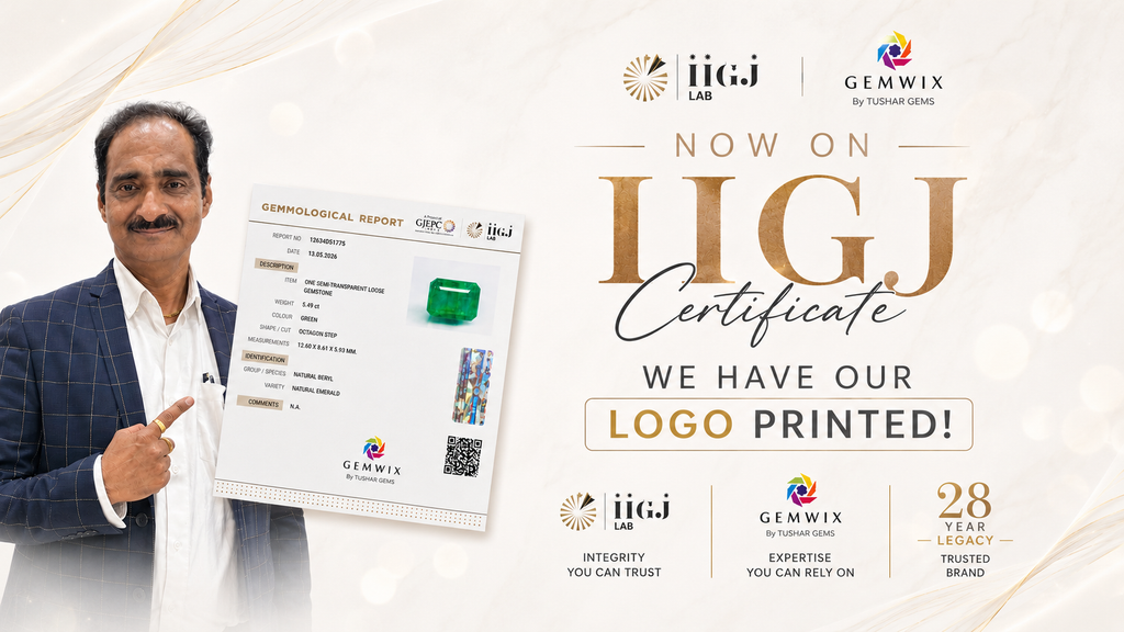 Gemwix Joins Forces with IIGJ Lab for Certified Excellence