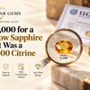 Citrine vs yellow sapphire (Pukhraj): know the difference before you buy | Tushar Gems