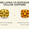 Bangkok vs. Sri Lankan Yellow Sapphire: Which Pukhraj is Right for You?
