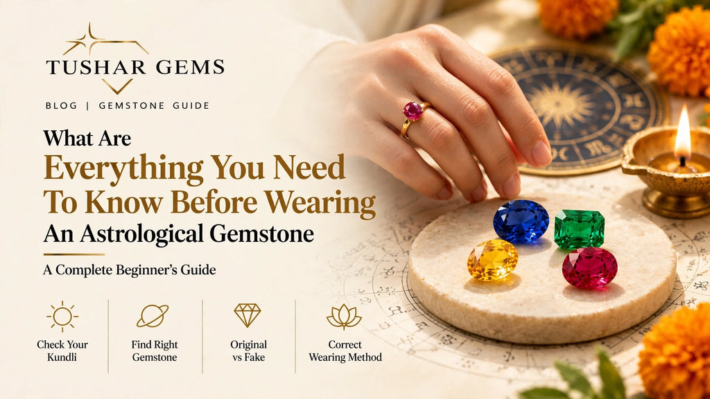 What to know before wearing an astrological gemstone – Tushar Gems