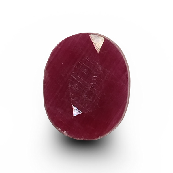 Natural Ruby | Certified Oval Cut | Rich Red Corundum No.: IGCDKBAJ47505 image 1