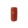 Natural Red Coral | Certified |Capsule Cut Gemstone Summary No. IGCDKBAJ44952 image 1