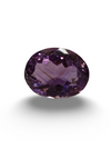 Natural Amethyst (Jamunia) oval cut loose gemstone, IGC certified IGCDKBAJ45595