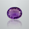 Natural Amethyst (Jamunia) oval mixed cut loose gemstone, IGC certified IGCDKBAJ42144