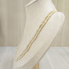 The Natural Pearl Double Line Markus Unusual Shape Necklace: A Bold Fusion of Elegance and Individuality 027 image 2