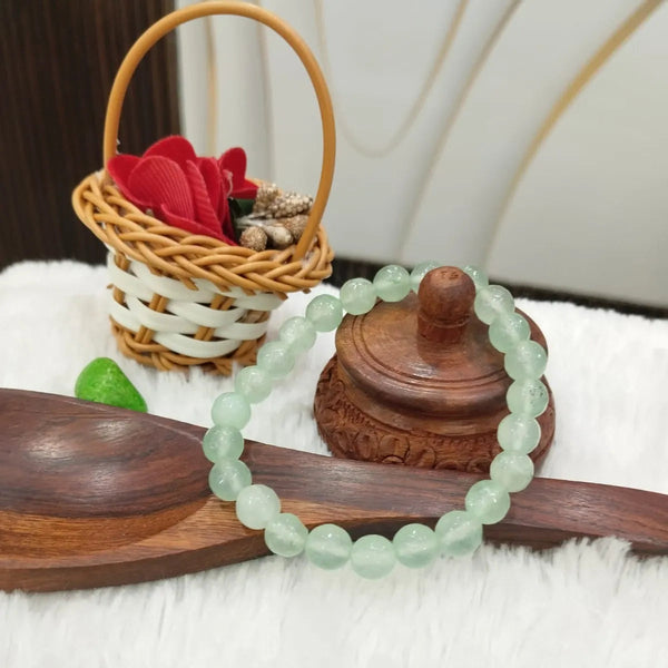 GreenPremium Aventurine Usher in Luck & proceperity Bracelet for Men & women image 2