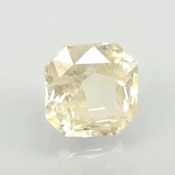 Natural Yellow Sapphire (Pukhraj) cushion mixed cut loose gemstone, report no. 6758D26142