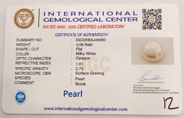 Natural PearlThe Essence of Elegance and Serenity Summary No IGCDKBAJ48360 image 2