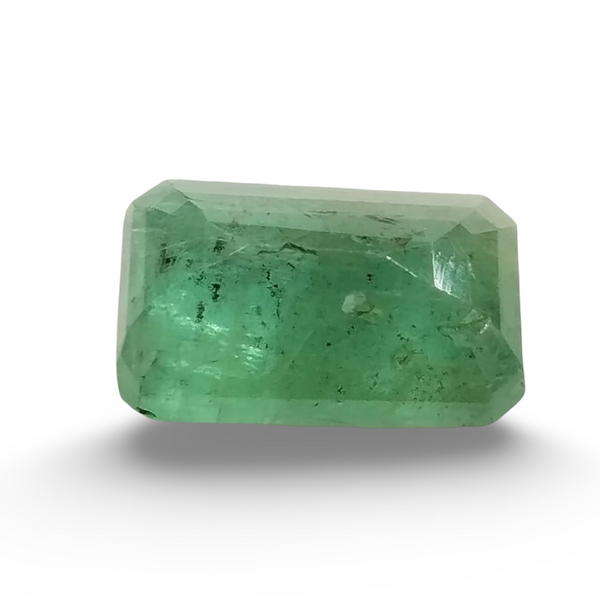 Natural Emerald | Rectangle | Lab Certified No. IGCDKBAJ58264 image 1