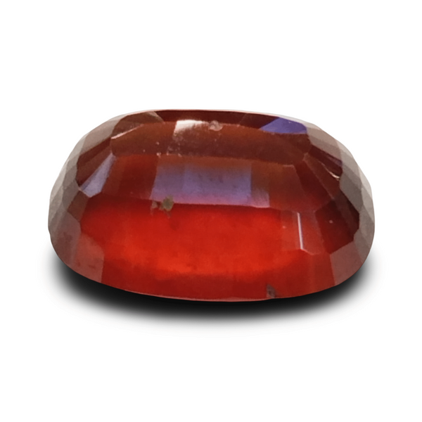 Natural Hessonite Garnet | Cushion Mix Cut | Brownish Orange Certificate No.: IGCDKBAJ42781 image 1