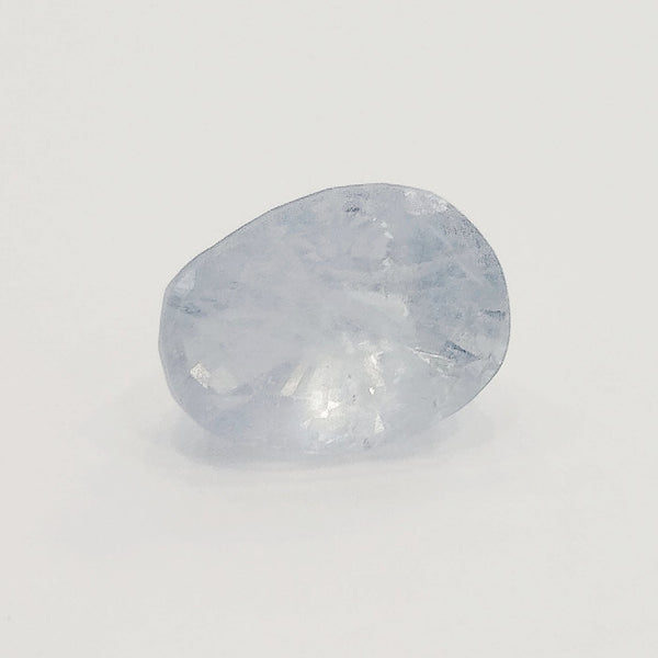 Natural Blue Sapphire | IGC Certified | Oval Cut | Premium Astrological Gemstone Certification No.: IGCDKBAJ44797 image 0