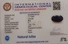 Natural Iolite| Govt. Lab Certified | Oval Mix|Blue withCertificate No.: IGCDKBAJ42106 image 2