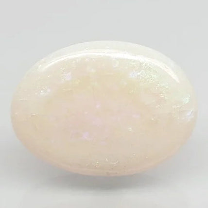Natural Fire Opal 24.39 Ratti | Govt. Lab Certified | Translucent Oval Cabochon No.: 6938D27115 image 0