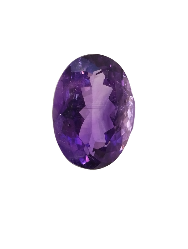 Natural Amethyst| Oval Mix | Lab Certified No. IGCDKBAJ45580 image 1