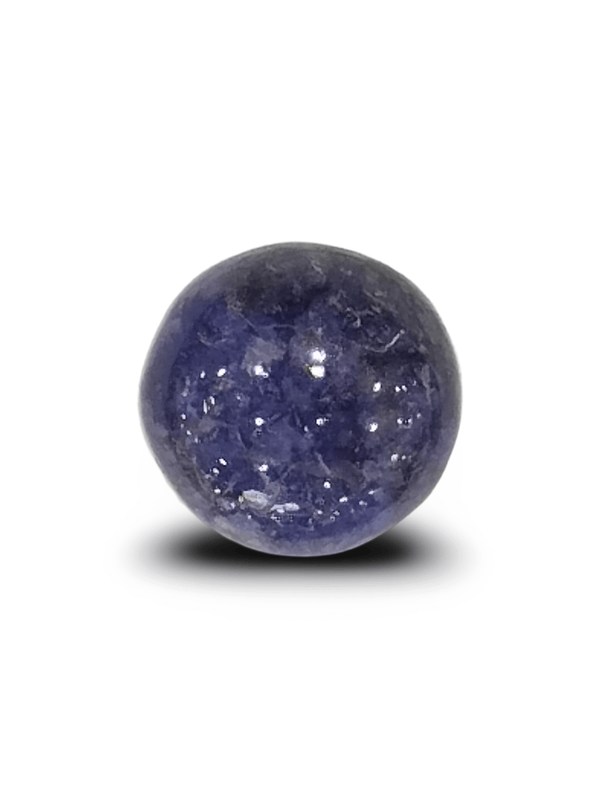 Natural Lapis Lazuli | Govt. Lab Certified| Oval Cabochon | Deep Blue with Pyrite Certificate No.: IGCDKBAJ42521 image 0