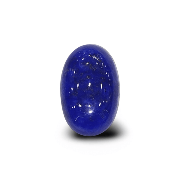Natural Lapis Lazuli oval cabochon loose gemstone, IGC certified IGCDKBAJ42516