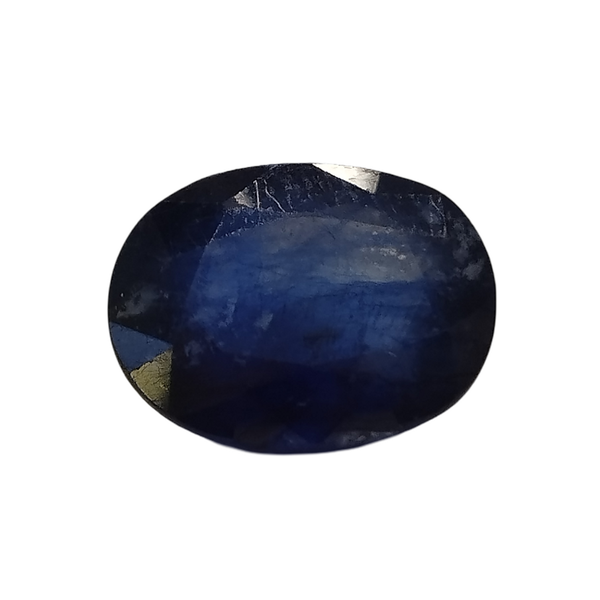 Natural Iolite (Kaka Neeli) oval mixed cut loose gemstone, IGC certified IGCDKBAJ42109