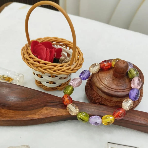 Multicolour Premium Spiritual A Symbol Of Protection Bracelet For Men & Women image 1