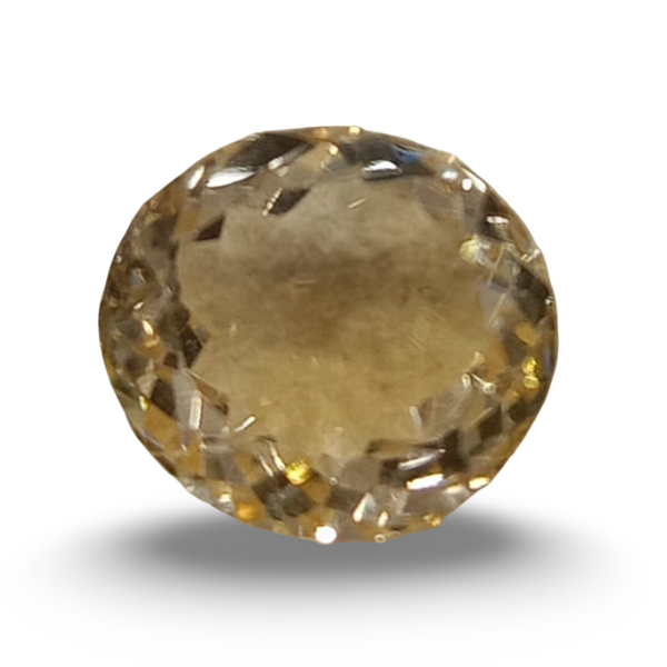 Natural Citrine (Sunela) loose gemstone, IGC certified IGCDKBAJ45623