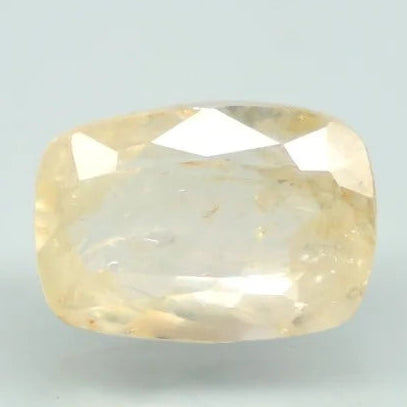 Natural Yellow Sapphire | CushionMixed Cut | Transparent | Govt. Lab Certified | Report No. 10701D43166