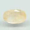 Natural Yellow Sapphire (Pukhraj) oval mixed cut loose gemstone, report no. 10701D43167