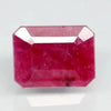 Natural untreated Ruby (Manik) octagon cut loose gemstone, report no. 10724D43221