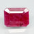 Natural Ruby | Octagon Cut | Untreated | Govt. Lab Certified | 10724D43221