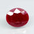 Natural untreated Ruby (Manik) oval cut loose gemstone, report no. 10724D43224