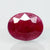 Natural untreated Ruby (Manik) oval cut loose gemstone, report no. 10749D43356