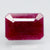 Natural Ruby | Octagon Step | Untreated | Govt. Lab Certified | 10805D43604