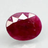 Natural untreated Ruby (Manik) oval mixed cut loose gemstone, report no. 10805D43607