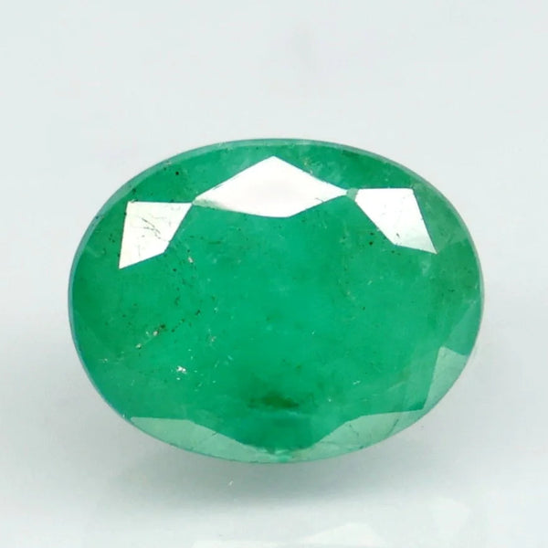 Natural Emerald | Govt. Lab Certified | Oval Mixed Report No- 10805D43619