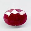 Natural untreated Ruby (Manik) oval mixed cut loose gemstone, report no. 10828D43702