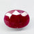 Natural untreated Ruby (Manik) oval mixed cut loose gemstone, report no. 10828D43702