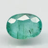Natural Emerald (Panna) oval mixed cut loose gemstone, report no. 10828D43717