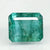Natural Emerald (Panna) octagon step cut loose gemstone, report no. 10847D43808