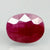Natural untreated Ruby (Manik) oval mixed cut loose gemstone, report no. 10847D43810