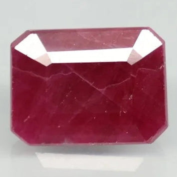 Natural Ruby |18H00| Octagon Step | Untreated | Govt. Lab Certified | 10847D43811