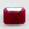 Natural untreated Ruby (Manik) octagon step cut loose gemstone, report no. 10847D43812