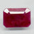 Natural Ruby | Octagon Step | Untreated | Govt. Lab Certified | 10847D43813
