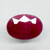 Natural untreated Ruby (Manik) oval mixed cut loose gemstone, report no. 10847D43815