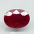 Natural untreated Ruby (Manik) oval mixed cut loose gemstone, report no. 10891D43951