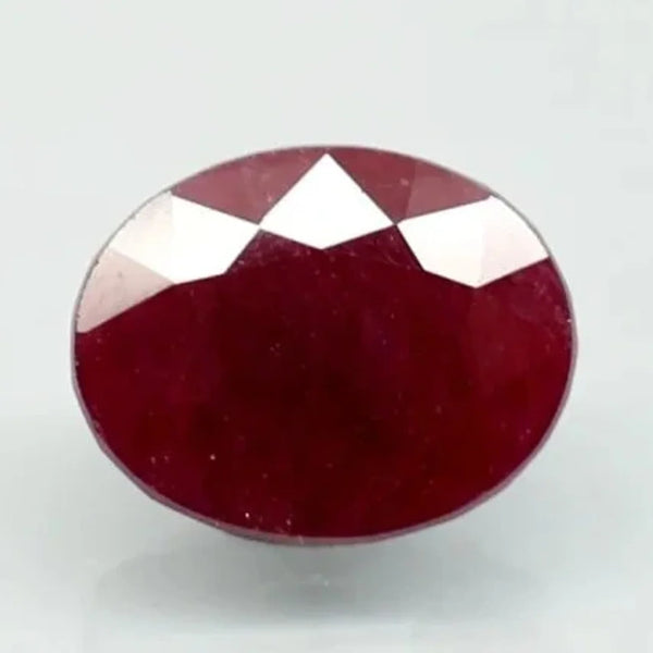 Natural untreated Ruby (Manik) oval mixed cut loose gemstone, report no. 10891D43952