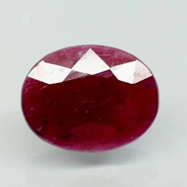 Natural untreated Ruby (Manik) oval mixed cut loose gemstone, report no. 10891D43953