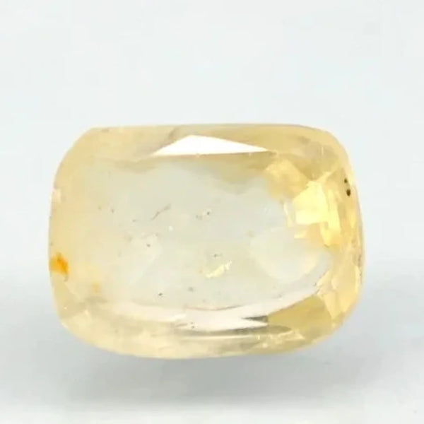Natural Yellow Sapphire (Pukhraj) cushion mixed cut loose gemstone, report no. 10979D44346